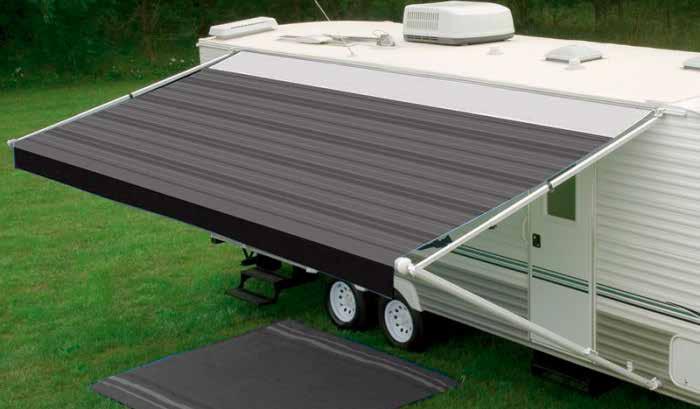 S-14 A&E 8300 SUNCHASER & 8500 AWNING Not only is the Dometic 8300 Sunchaser a great looking awning, it offers convenience and durable quality too.