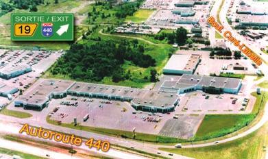 RETAIL up to 58,000 sq.ft. (contiguous) up to 16,520 sq.ft. (contiguous) 32 33 3900-4000, Autoroute 440, Laval 200,000 sq. ft. power centre fronting on Highway 440.