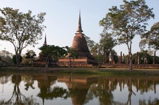 7 th day Rest day in Sukhothai On our rest day, we have a visit to the Historical Park Sukhothai on the agenda.
