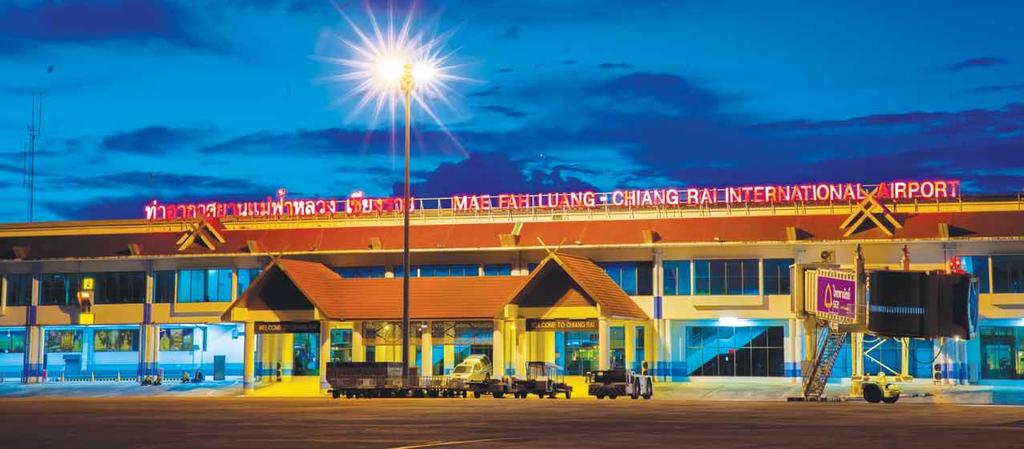 109 C E I Mae Fah Luang - Chiang Rai International Airport Environmental Asset management Mae Fah Luang - Chiang Rai International Airport is the second largest airport after Suvarnabhumi.