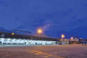 45 For 2015, AOT plans to develop Hat Yai and Chiang Mai International Airports to increase their capacity to handle more passengers.