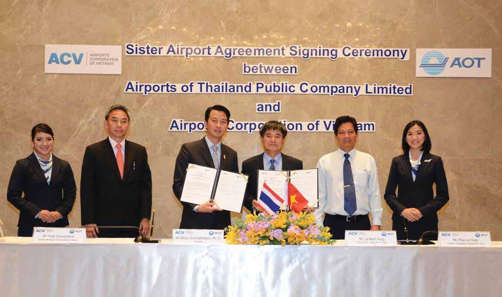 48 In the fiscal year 2014, AOT prepared a Strategic Cooperation Agreement with New Kansai International Airport Company Limited (NKIAC) which operates two airports in Japan.