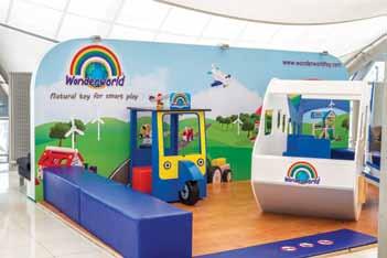 95 Wonder World Playground Suvarnabhumi Airport has served a large number of domestic and international passengers as well as connects with many destinations in short and long distances.