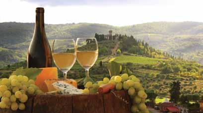 Food and wine tours Fancy a Tuscan dinner with chianti or a tour tailor made to visit the vineyards of France?