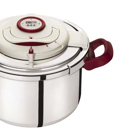 PRESSURE COOKERS 23 24 PRESSURE COOKERS Smart Timer: Great Cooking Every Time + better preservation of the