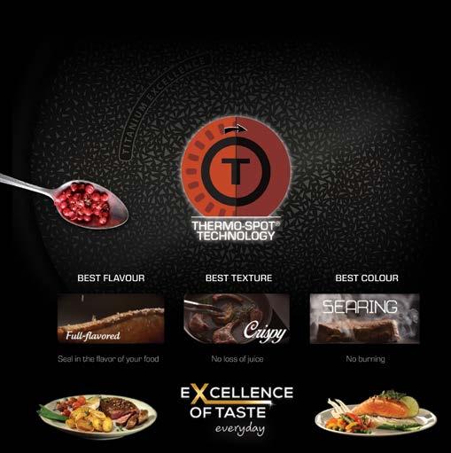 Flavour, texture, colour thanks to temperature control, your cooking has never been so delicious!