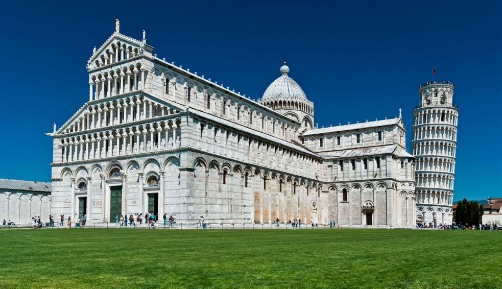 Day Two: Monday, June 19 Pisa and Certaldo Founded in Antiquity at the mouth of the Arno River, Pisa flourished as a naval and commercial port after it became one of the four great maritime republics