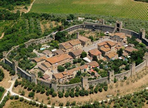 Though its origins are Etruscan and Roman, San Gimignano grew in prosperity in the early Middle Ages with the development of the Via Francigena, the Christian pilgrimage route to Rome from northern