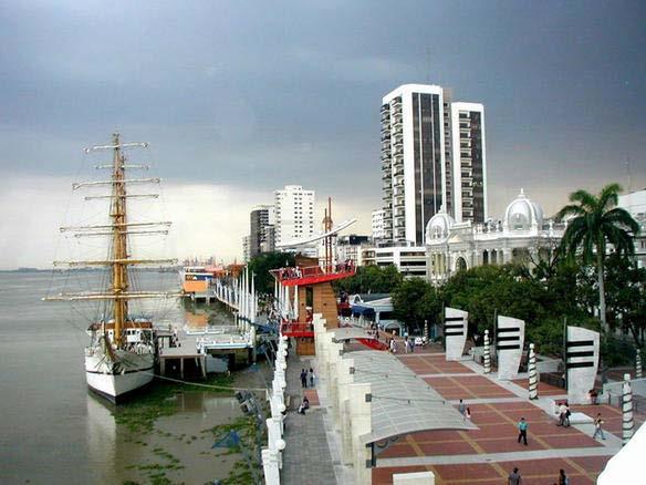GUAYAS RIVER AND CARMEN HILL GUAYAS RIVER, MANGROVE AND CEMETERY EXCURSIONS Morgan Pirate Ship or Discovery Fiesta: The tours along the