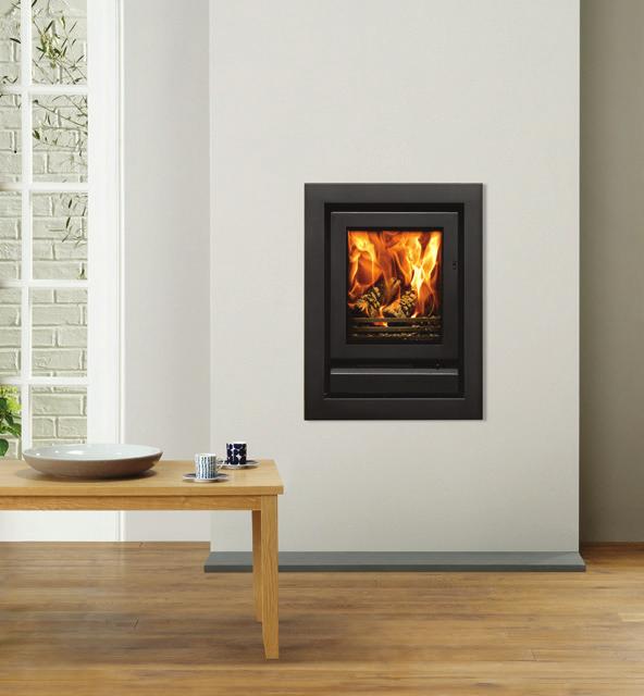 RIVA 40 HIGH EFFICIENCY UP TO 82% The smallest model in the Riva Cassette range has been specially designed to fit into a standard 22 (560mm) high x 16 (405mm) wide British fireplace opening with the