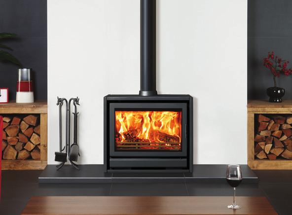 RIVA F76 FREESTANDING HIGH EFFICIENCY UP TO 78% Wider still than the F66, the F76 Freestanding is a woodburning appliance only.