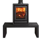 RIVA BENCHES To assist designers and homeowners in creating a flexible alternative to the on hearth mounting of Riva Freestanding stoves, Stovax offers ten sizes of Bench to which the stoves may be