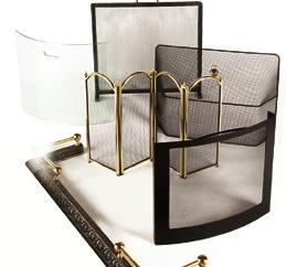 Stovax also supplies a wide variety of fireplace accessories including fire screens and tool sets.