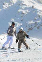 Cross-country skiing* 2 or 3 levels Alpine skiing