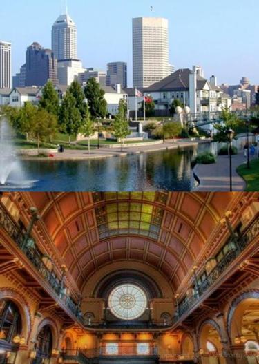 Indianapolis Capital and largest city in Indiana Historically - oriented around government and industry (automobile production and