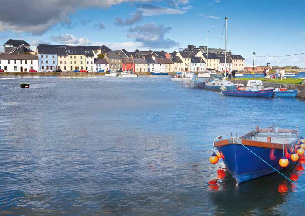 CULTURAL HEART OF IRELAND Failte go Gaillimh Welcome to Galway On the western edge of Ireland, Galway city is an ancient city, full of rich cultural heritage combined with stunning beauty
