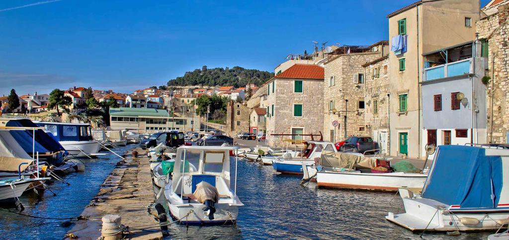 Day 4 4. Šibenik Your day will start with a guided tour of Šibenik, one of the most naturally protected harbors on the Adriatic coast.