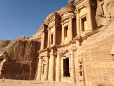 We take lunch within the city of Petra and will also have some free time to stroll around areas we have already visited or to sit among the ancient ruins and take in the full scale of the site.