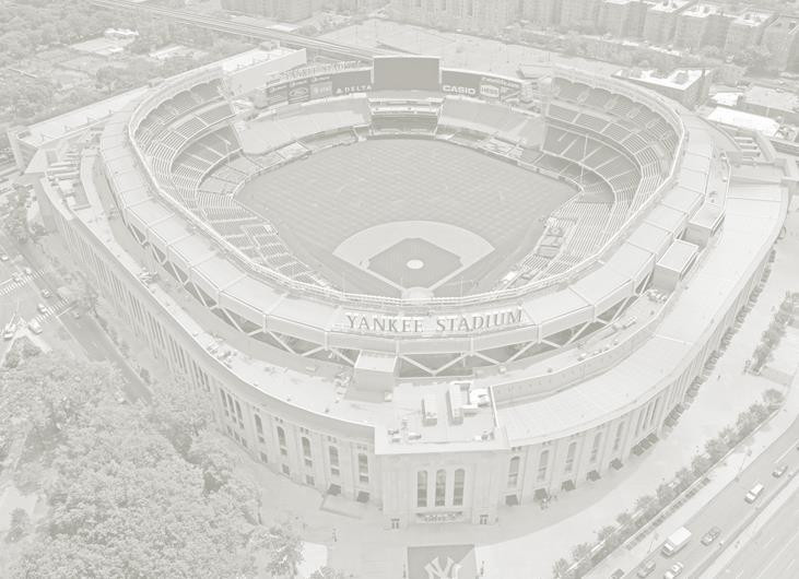 The new Yankee Stadium opened in the Bronx (just over the bridge from Manhattan) in April 2009.