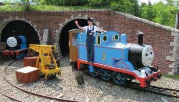 the Party Parade ride which takes you on a rail journey to join Thomas and his friends for a birthday