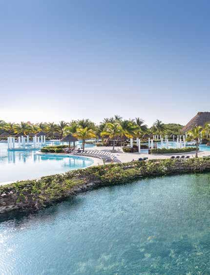 Grand Palladium Hotels & Resorts Riviera Maya The Caribbean waters caress the immense coastline where nature, folklore and the legendary history of the region combine for maximum splendour.