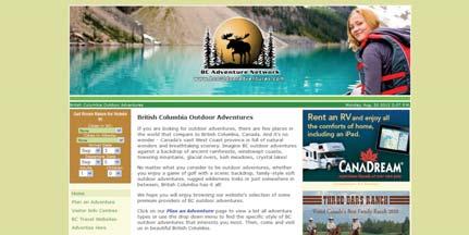 Charters & more! About Us: Established in 1995, The BC Adventure Network is British Columbia s most visited travel and tourism website. Each year, we help over 5.