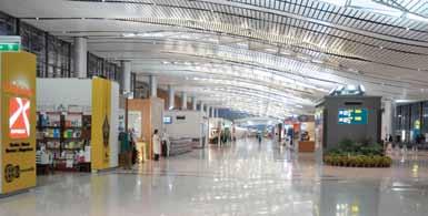 The Rajiv Gandhi International Airport (RGIA) The world-class Rajiv Gandhi International Airport, was opened in 2008, with direct flights to important international destinations, Hyderabad, and