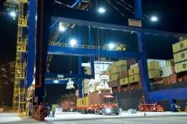 of ports that are efficient transhipment hubs