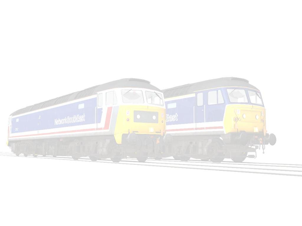 .. 5 3.1 Free Roam: Old Oak Common... 5 3.2 Heading Southeast... 5 3.3 Slow from Slough... 5 3.4 Twisted Rush Hour.