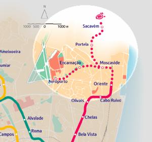 3.2.3 Porto metro By 2005 Porto Airport, managed by ANA, will be integrated in the new Porto Light Rail system, that will integrate the Airport in the city and regional transport network, and ensure