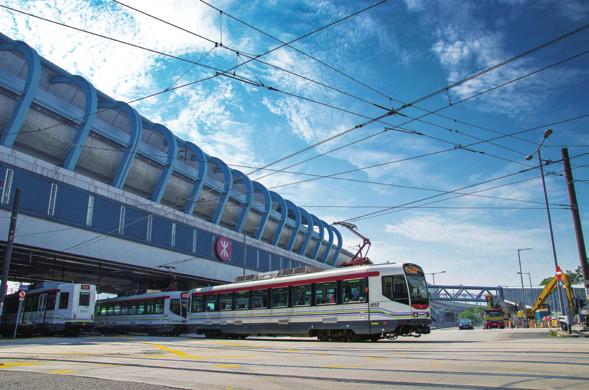 Executive Management s Report Hong Kong Transport Operations Light Rail is a vital transport network for the North-West New Territories Initiatives to educate the public on safety included escalator