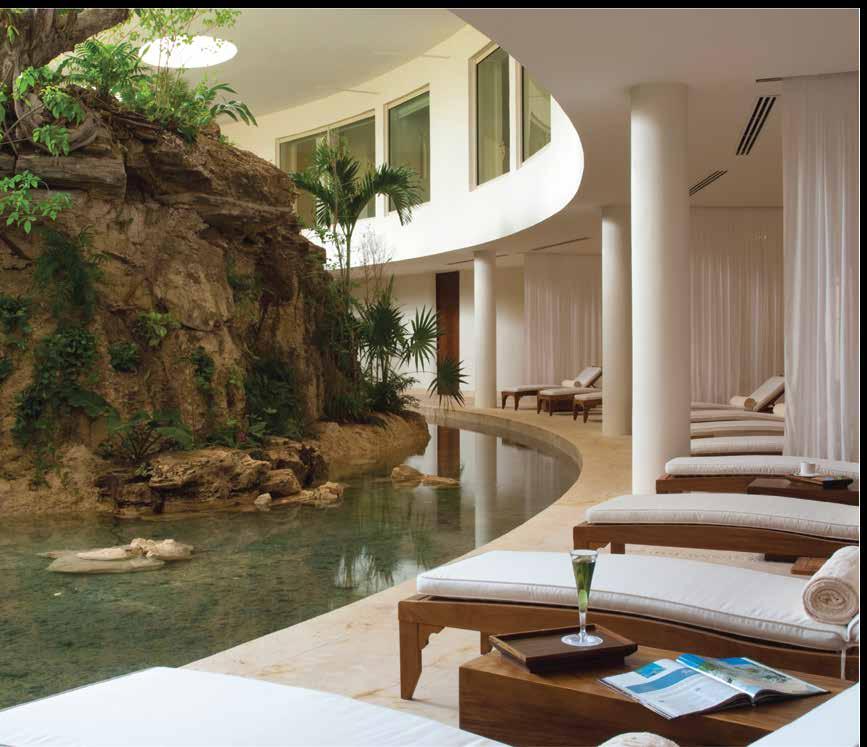 refuge of pleasure and wellbeing set amidst the Mayan jungle.