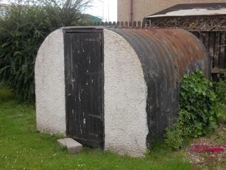 Air raid shelter, grounds of Invergordon Academy Shelter survives, though no entry This was one