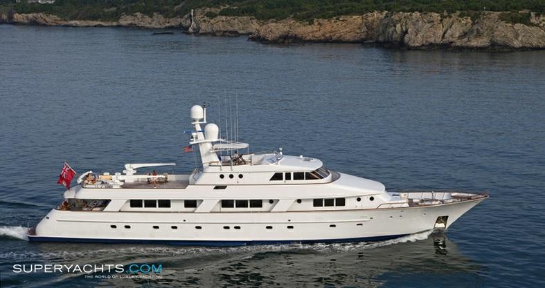 Rena 44.20m (145'0"ft) NQEA Yachts 1989 Luxury Charter Yacht Rena Motor yacht Rena is a strong and sea-kindly superyacht ideal for both family and corporate charters in New England and the Bahamas.