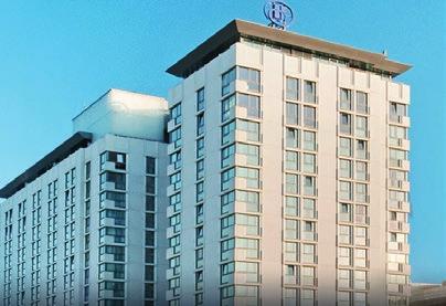 Travel & Accommodation 3) Hilton Vienna Stadtpark***** 4) InterContinental Vienna***** This hotel is located next to e metro station "Landstrae/Wien Mitte" and wiin an 11-minute stroll from St.