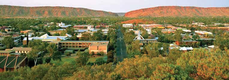 MILNER RD Alice Springs ALICE SPRINGS Head straight to the heart of Australia and discover the magic of quintessential outback town, Alice Springs.