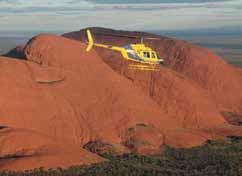 Why not take a longer 30 minute Ayers Rock and Olgas flight to really appreciate the magnitude and beauty of the domes and of this desert landscape.