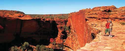 Learn about Tjukurpa, the history, knowledge, religion, morality and law of the Aboriginal people and their ancestors. Travelling to the domes of Kata Tjuta, enjoy a guided walk through Walpa Gorge.