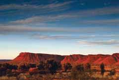 It s rich in native animals and plants sheltering from the desert surrounds, and home to the Luritja people for over 20,000 years. Get back to nature and adventure with a walk through the area.