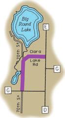 R-41 Location: Polk County. Clara Lake Road between County E and County G. Length: 2.