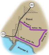 R-99 Location: Grant County, Town of Potosi.