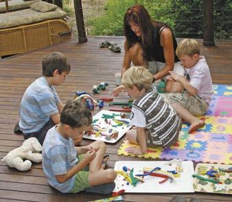 KIDS ACTIVITIES Tuningi is one of few lodges in a Big 5 reserve specialising in families with