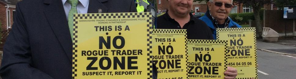Victims will find that the rogue traders will attempt to return to offer to carry out more work. High pressure sales people.
