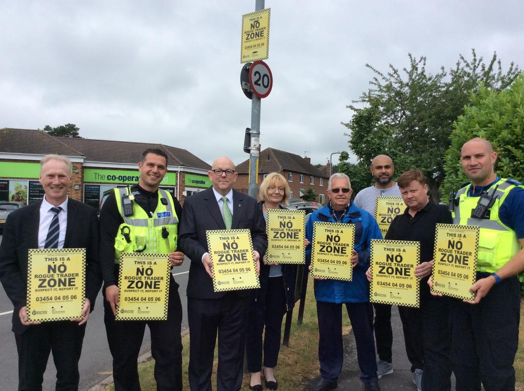 Appeals News and Updates/Information and Advice New No Rogue Trader Zone Launched in Ryton-on-Dunsmore A new No Rogue Trader Zone is to be launched in Ryton-on- Dunsmore under a scheme operated by