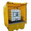 DOUBLE IBC To provide spill containment when decanting, add-on dispensing trays are