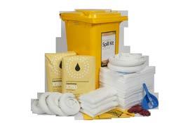 Boom 200 x Absorbent Pads 2 x Pairs Red PVC Gloves 6 x Contaminated Waste Disposal Bags 6 x Cable Ties
