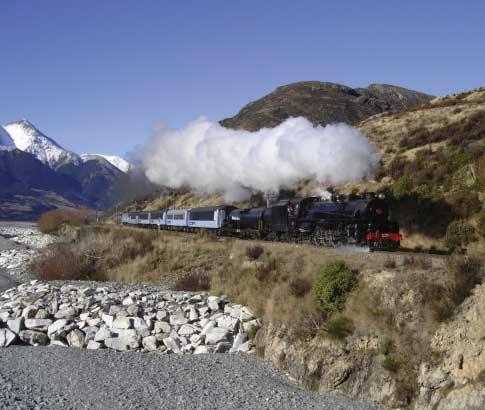 GRAND PACIFIC TOURS 14 Day Steam Train Tour of New Zealand s South Island incorporating The 100th Anniversary Celebrations of The Dunedin Railway Station and 9 Breathtaking Steam Train Journeys N E W
