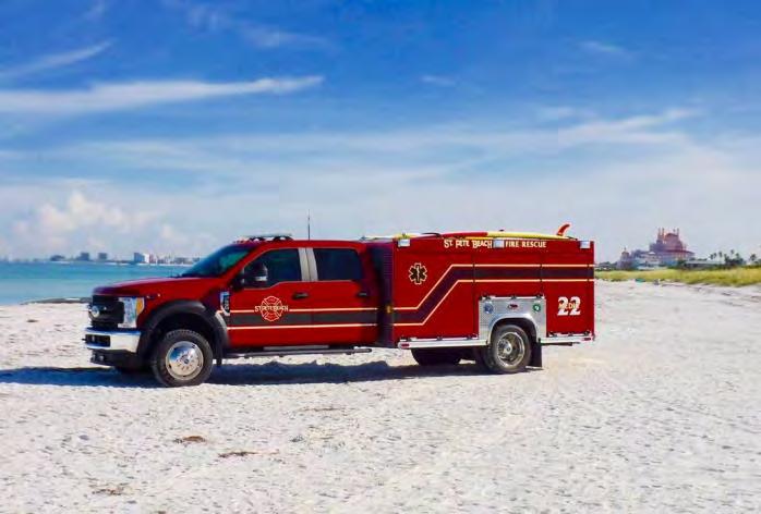 This unit will be located at the St. Pete Beach Fire Station 22, 1950 Pass A Grille Way. Medic 22 will primarily provide advance life support medical care to residents and visitors of St.