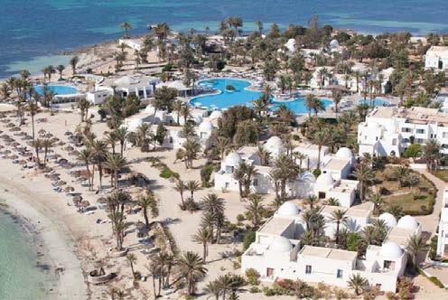only 6 km from Midoun city and 33 km from Djerba Airport. It is located in a very quiet area.