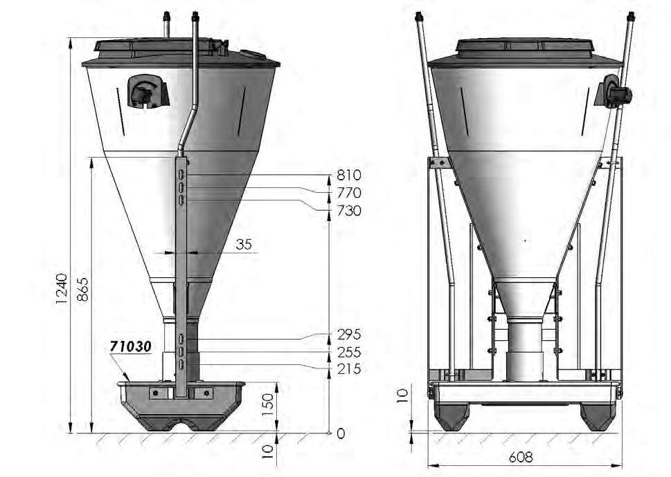 dimensions / FLAT IRON frame TUBE-O-MAT LTD CLASSIC /